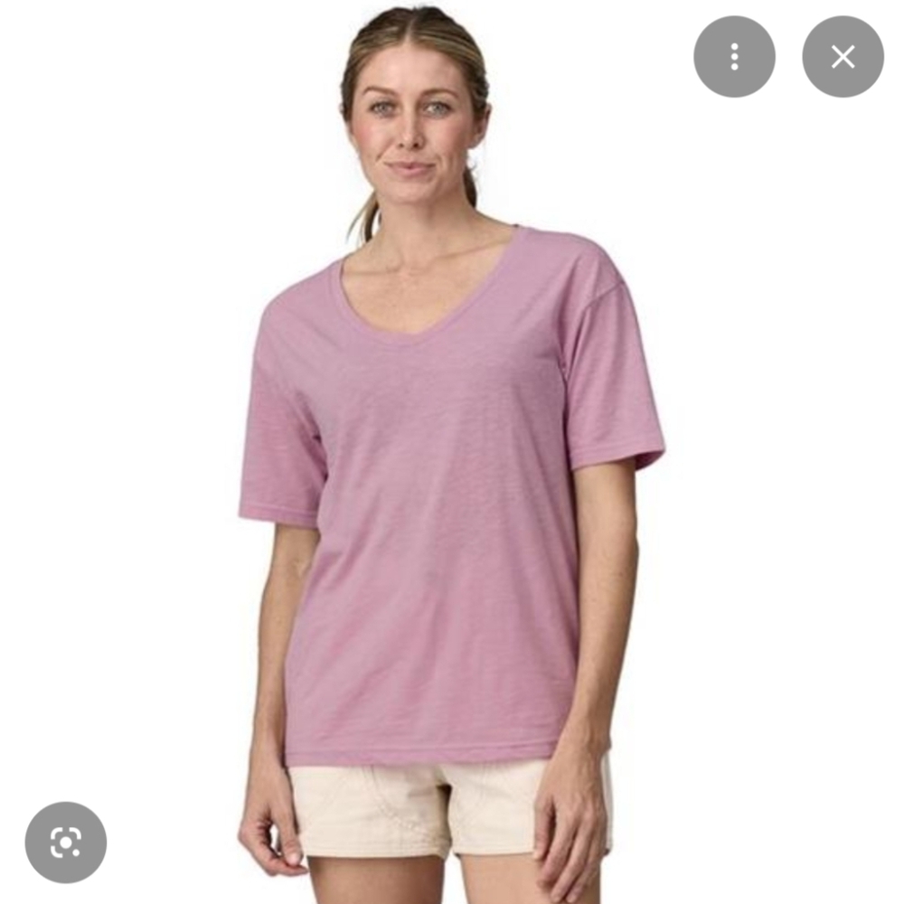 NWT Ws Patagonia Mainstay Top In Milkweed Mauve